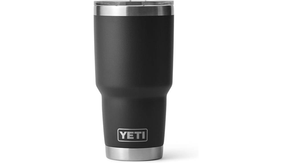 large stainless steel tumbler