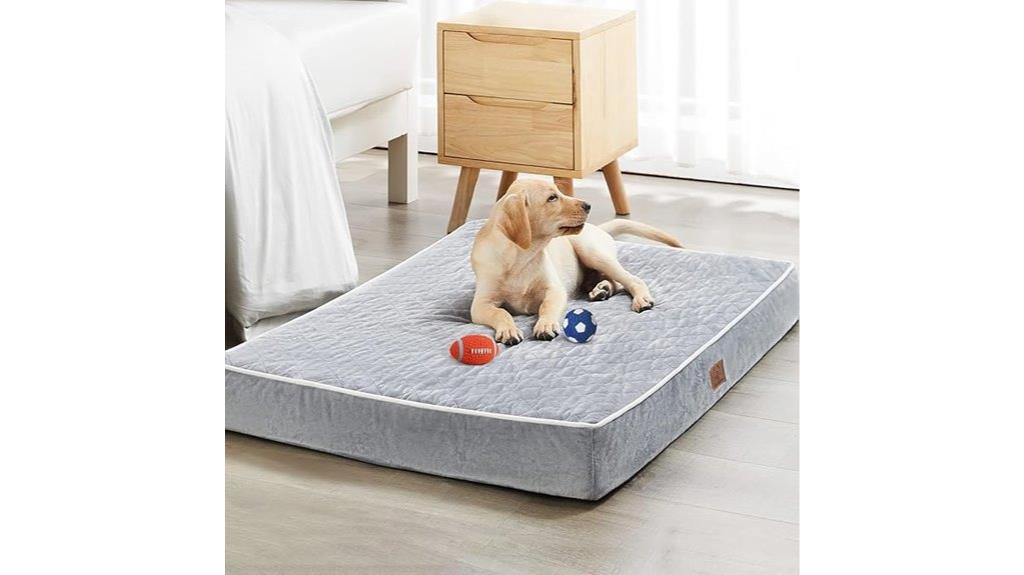 large waterproof dog bed