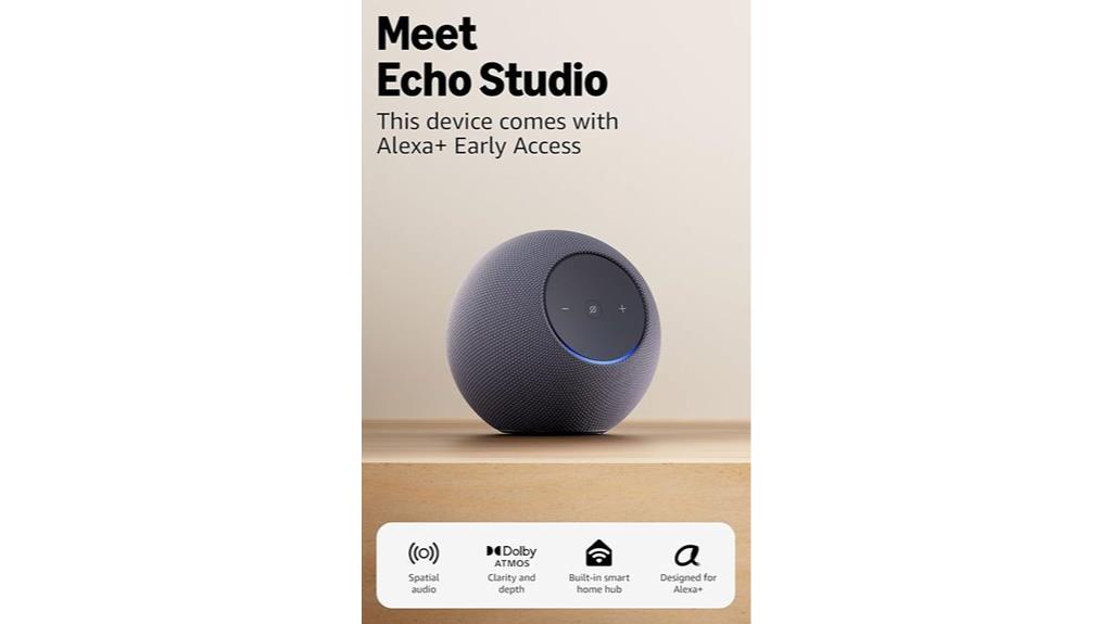 latest echo studio with alexa