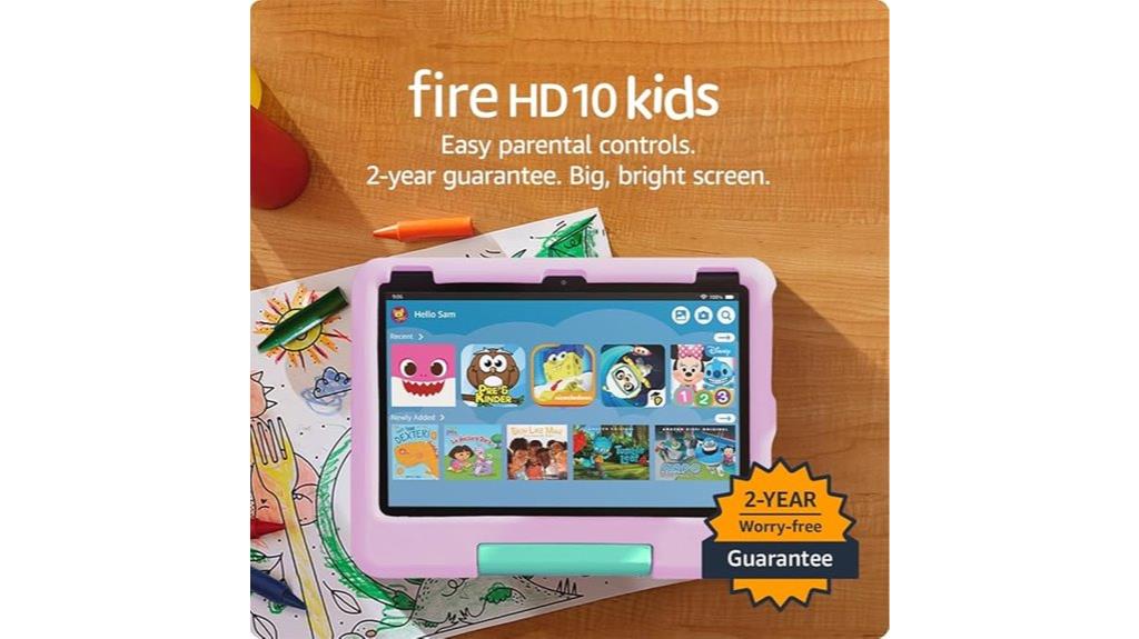 latest fire hd kids tablet