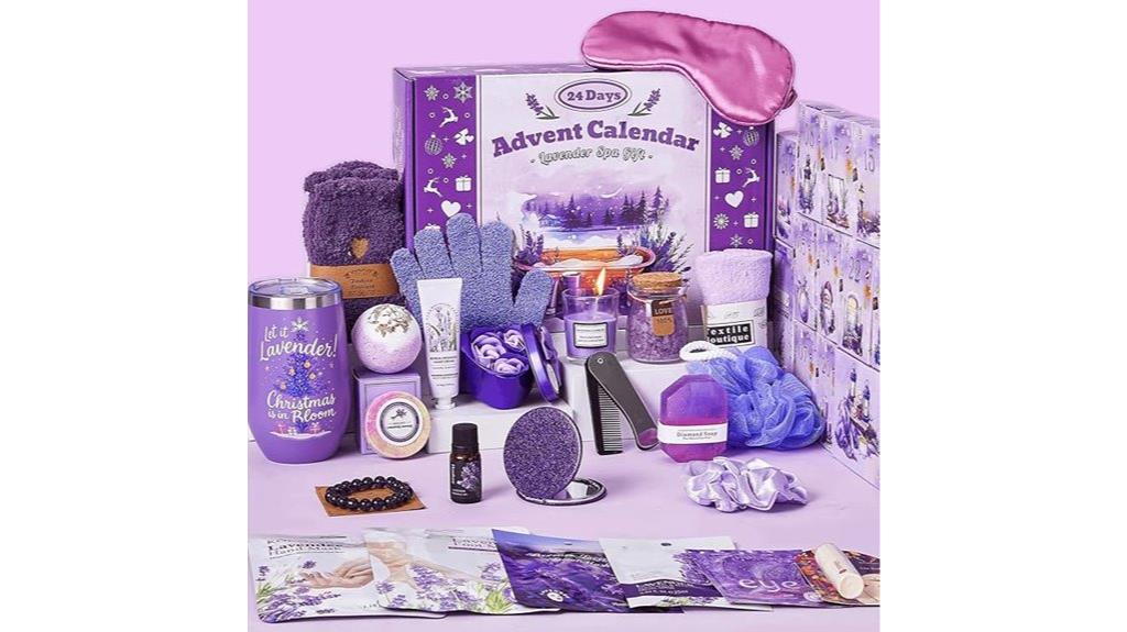 lavender spa calendar