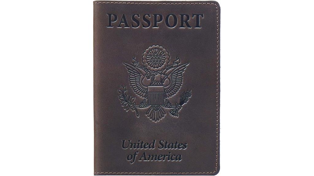 leather us passport cover