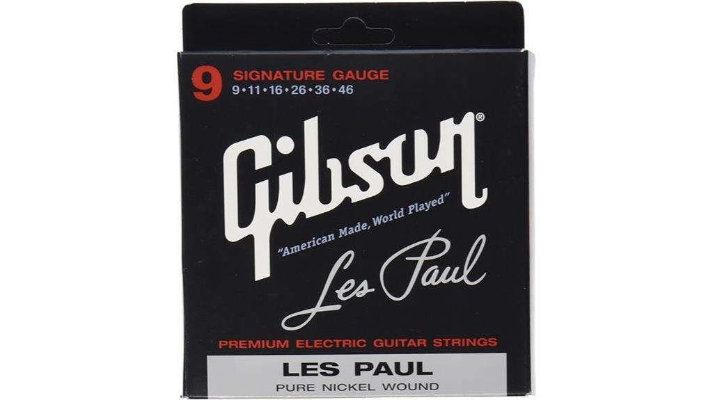 les paul signature strings