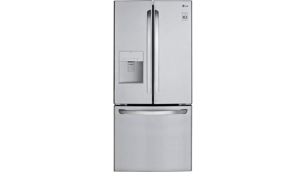 lg refrigerator with water