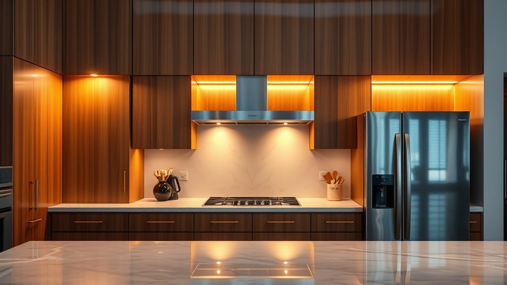 lighting brightness and features