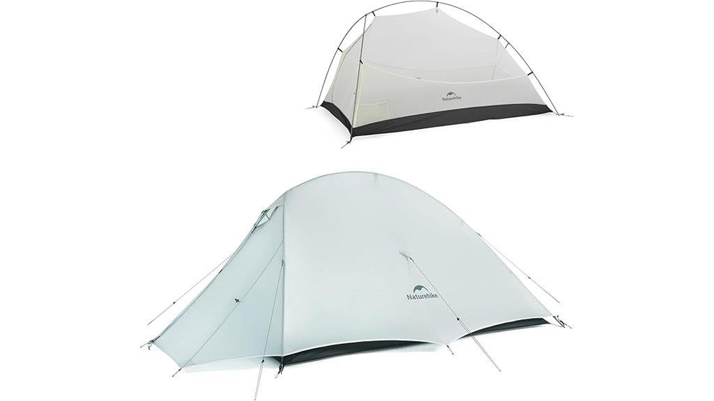 lightweight two person tent