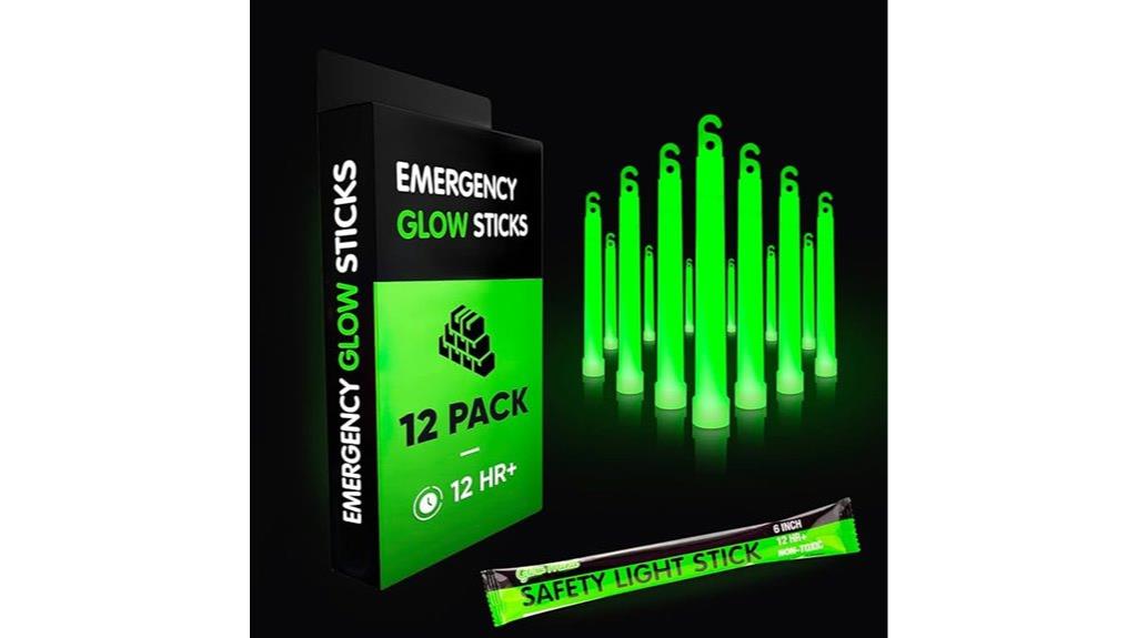 long lasting emergency glow sticks
