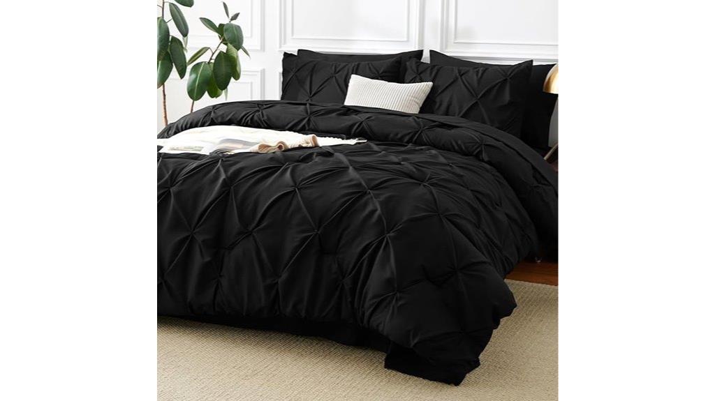 luxurious 7 piece bedding ensemble