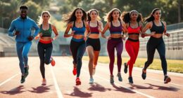 luxury athletic wear selection