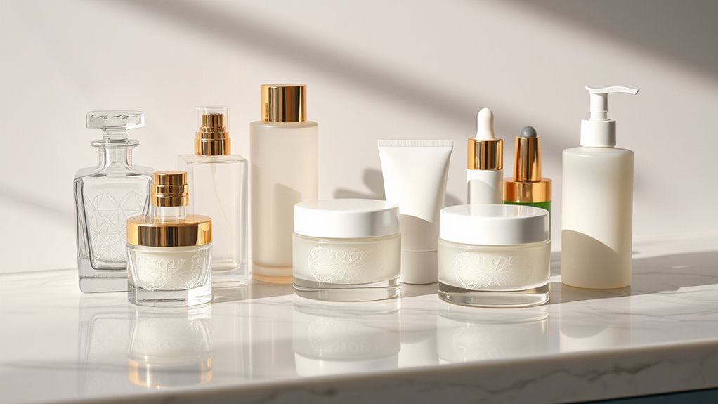 luxury beauty product collection