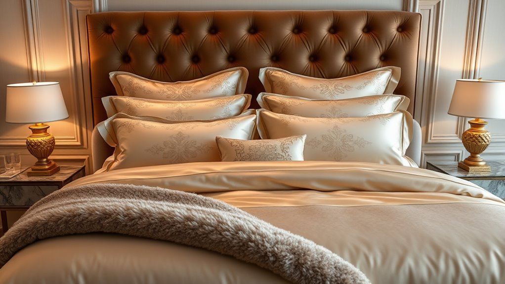 luxury bedding for elegance