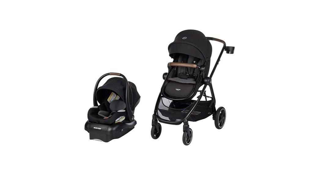 luxury black travel system