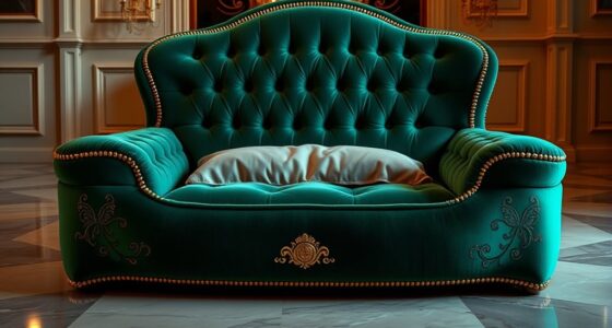 luxury dog beds selection
