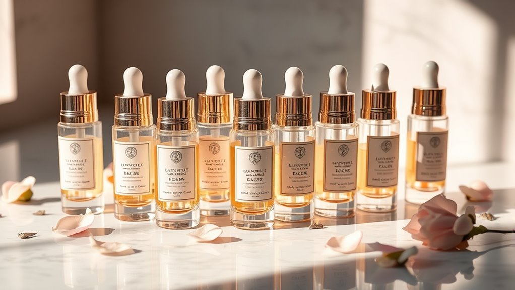 luxury face serums guide