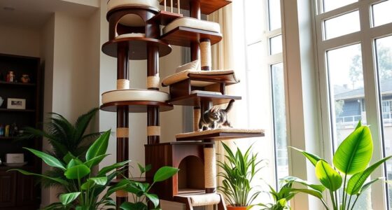 luxury feline play structures
