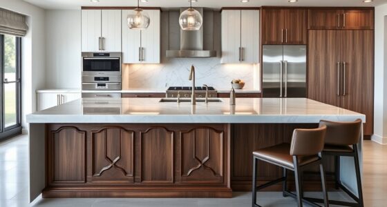 luxury gourmet kitchen islands