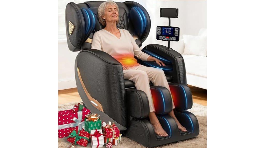 luxury heated zero gravity massage