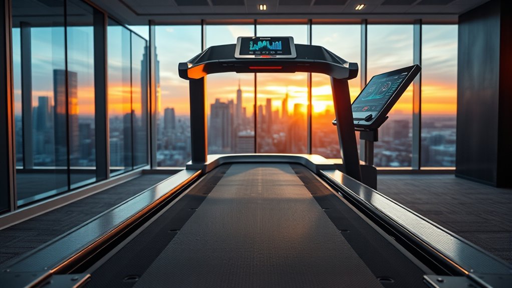 luxury incline treadmill selection