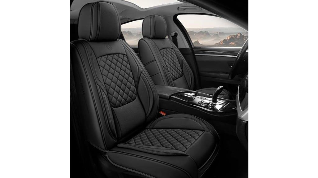 luxury leather vehicle seat covers