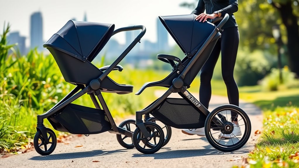 luxury performance jogging strollers