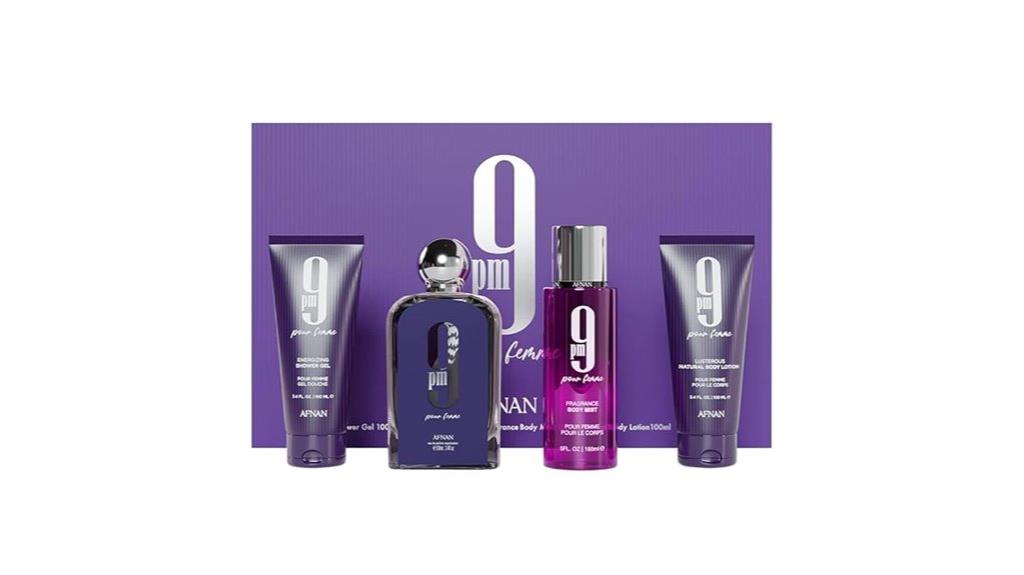 luxury perfume gift set