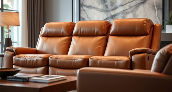 luxury power reclining sofas