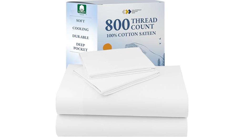 luxury queen cotton sheets
