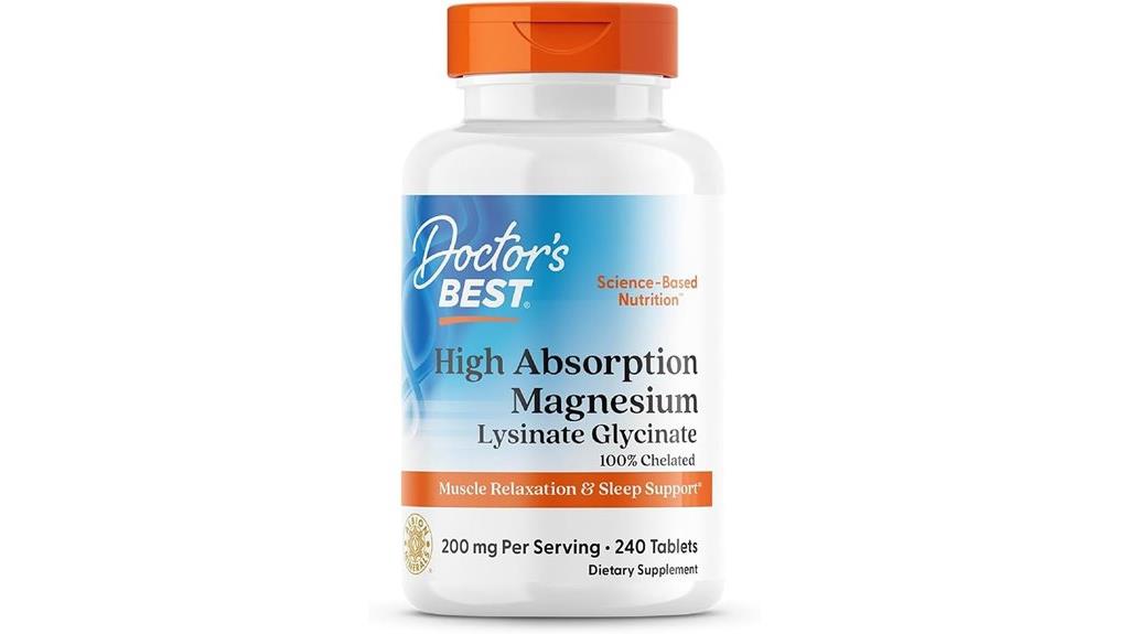 magnesium glycinate supplement details
