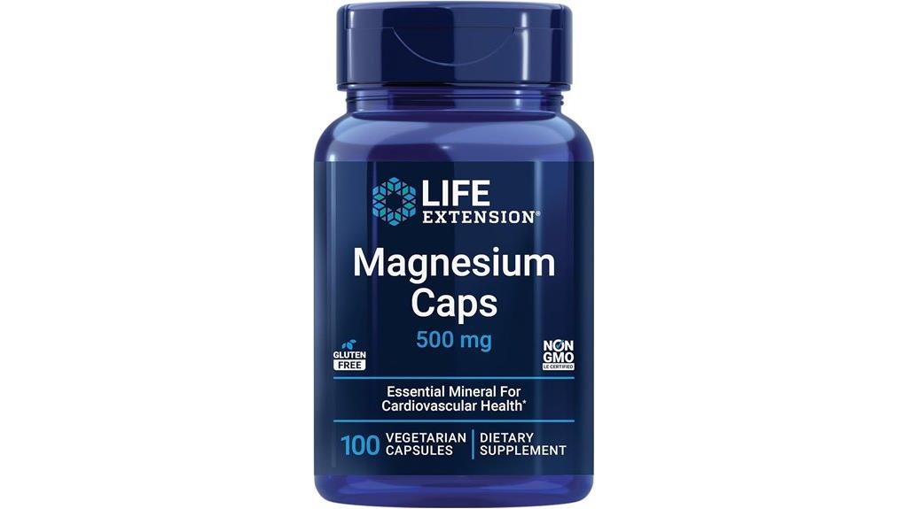 magnesium supplement capsules 500mg