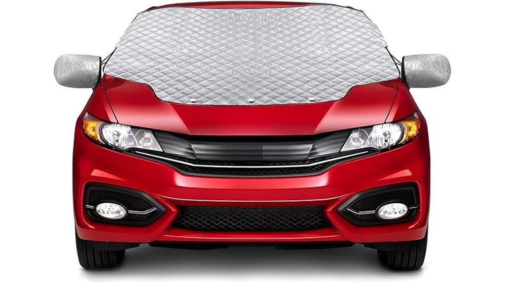 magnetic edged snow cover