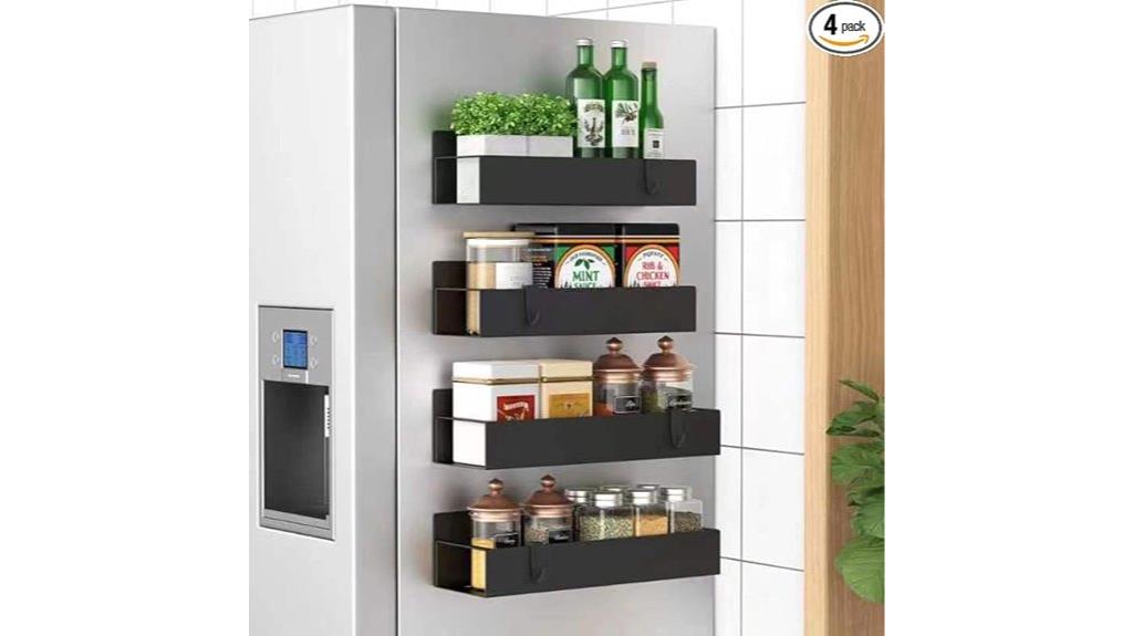 magnetic metal spice organizer