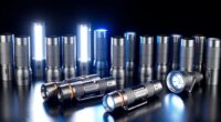 magnetic usb rechargeable flashlights
