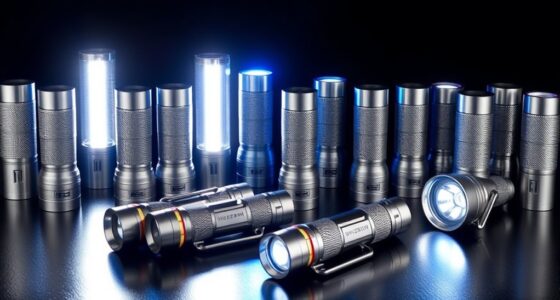 magnetic usb rechargeable flashlights