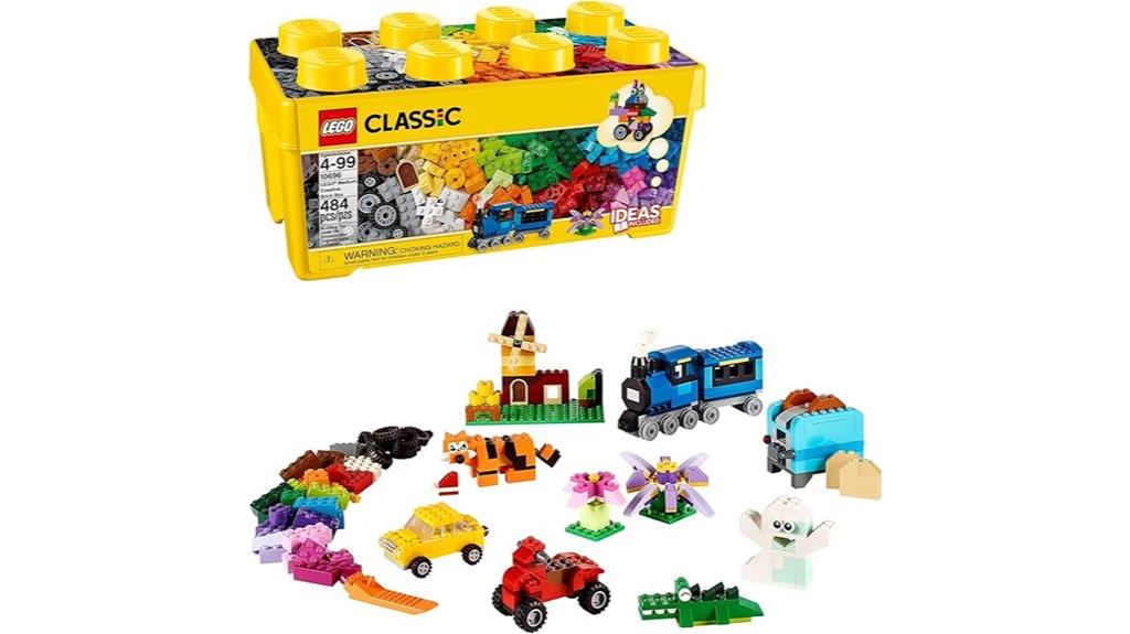 medium sized creative brick set