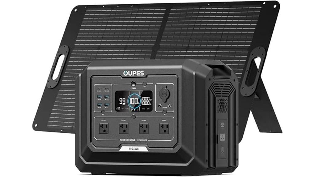 mega solar generator pack