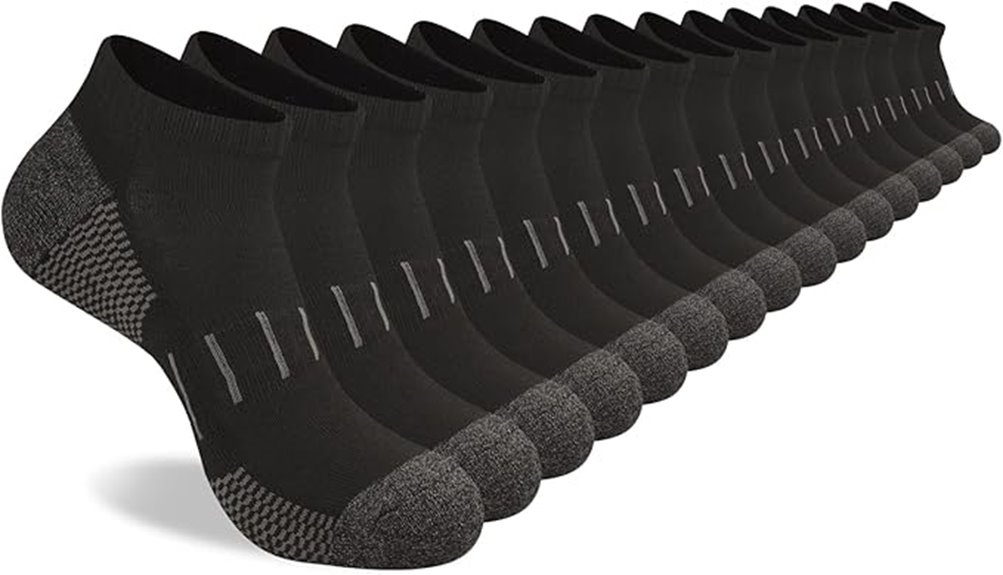 men s athletic ankle socks