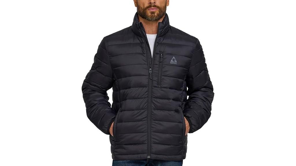 men s lightweight winter puffer