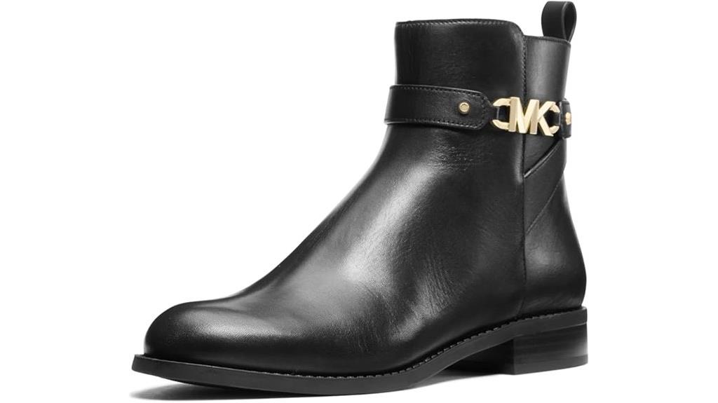 michael kors flat booties