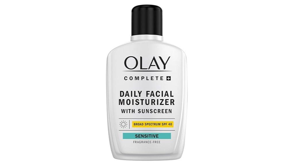moisturizer with spf 40