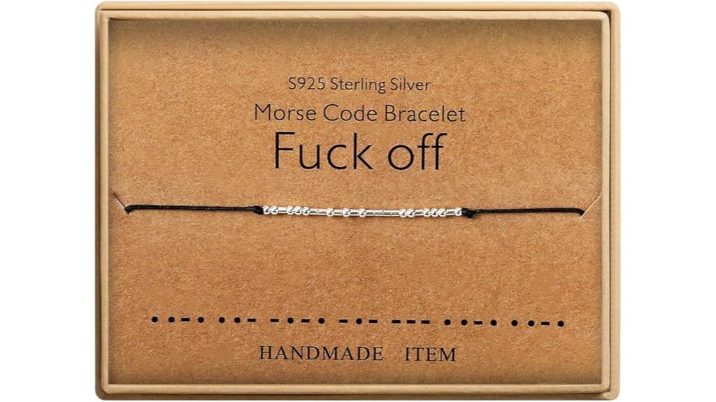 morse code women s gifts