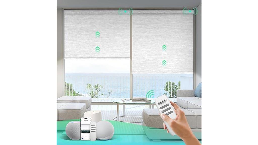 motorized alexa compatible blinds