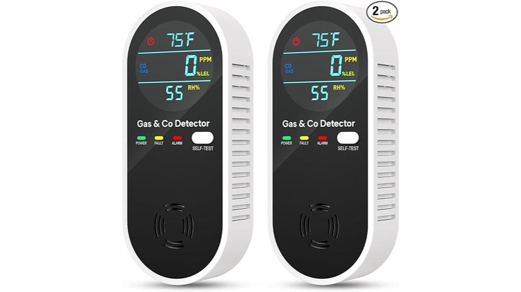 multi function gas co detectors