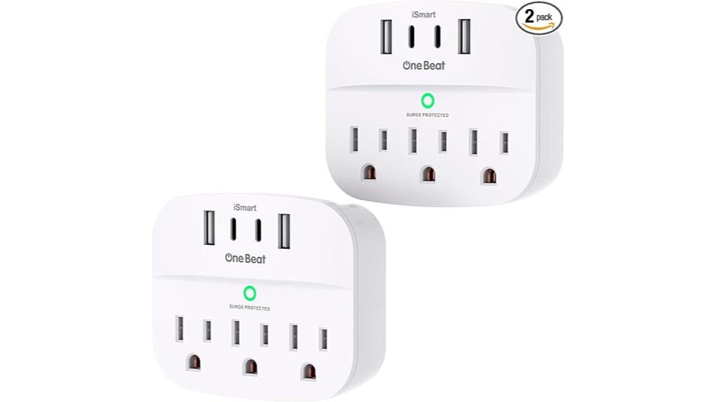 multi usb outlet surge protector