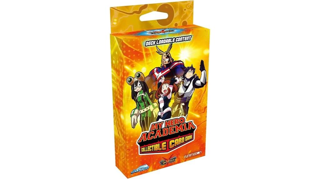 my hero academia card deck