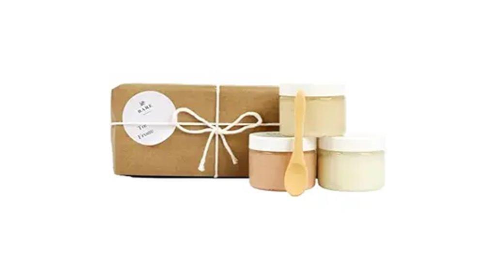 natural exfoliating gift set