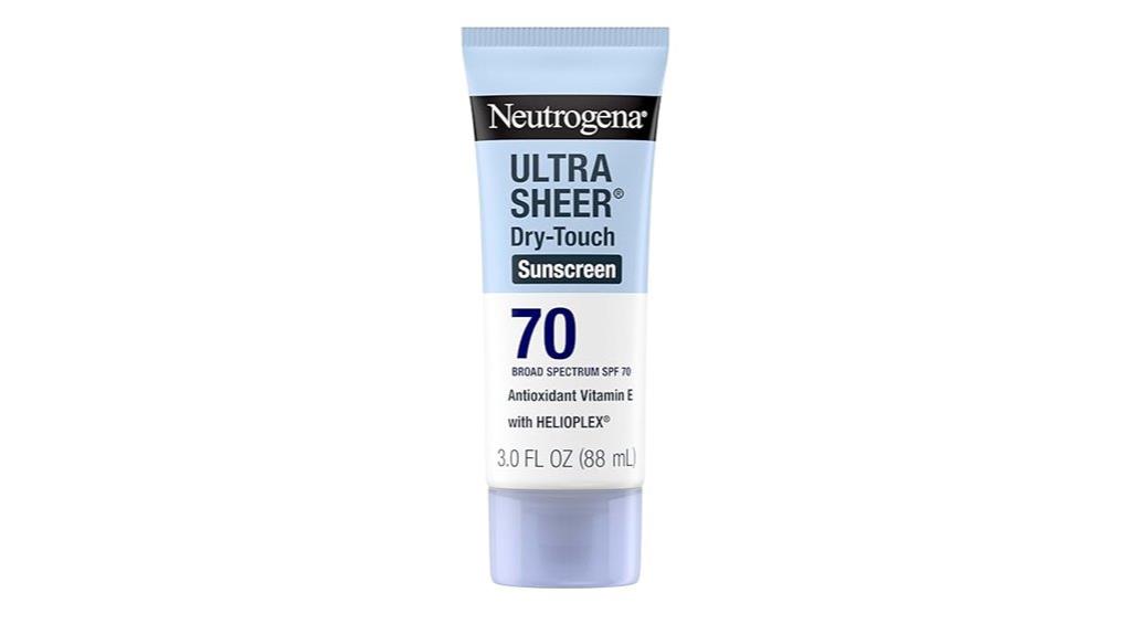 neutrogena spf 70 lotion
