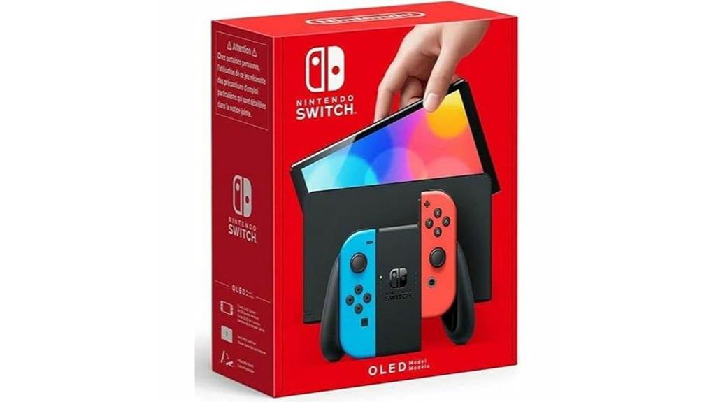 nintendo switch oled neon