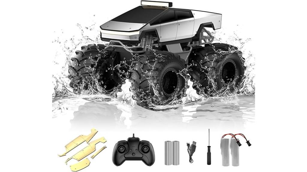 off road aquatic rc vehicle