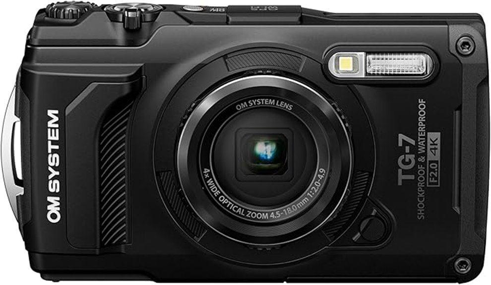 olympus tg 7 underwater camera