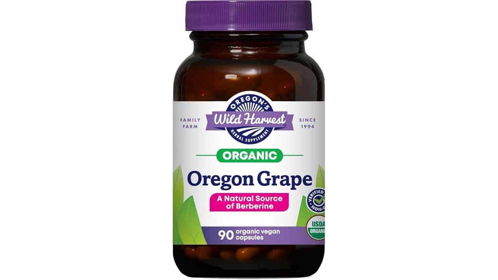 organic oregon grape supplement